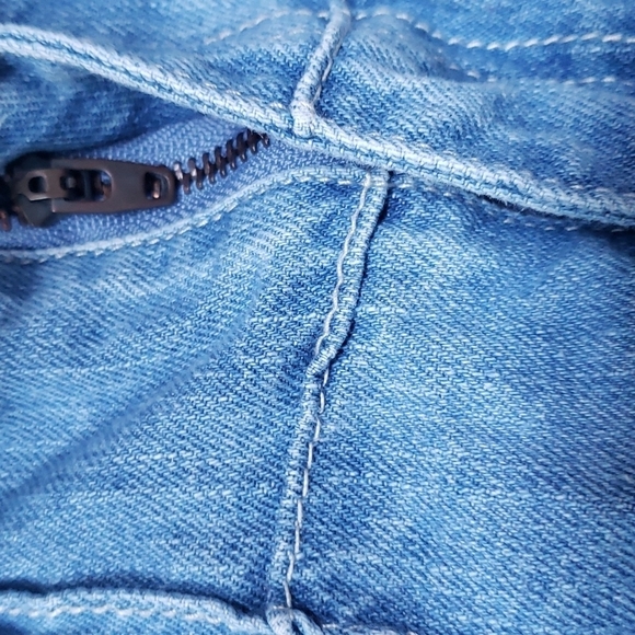 Forever21 patchwork denim mini skirt 25 0 - Picture 7 of 9